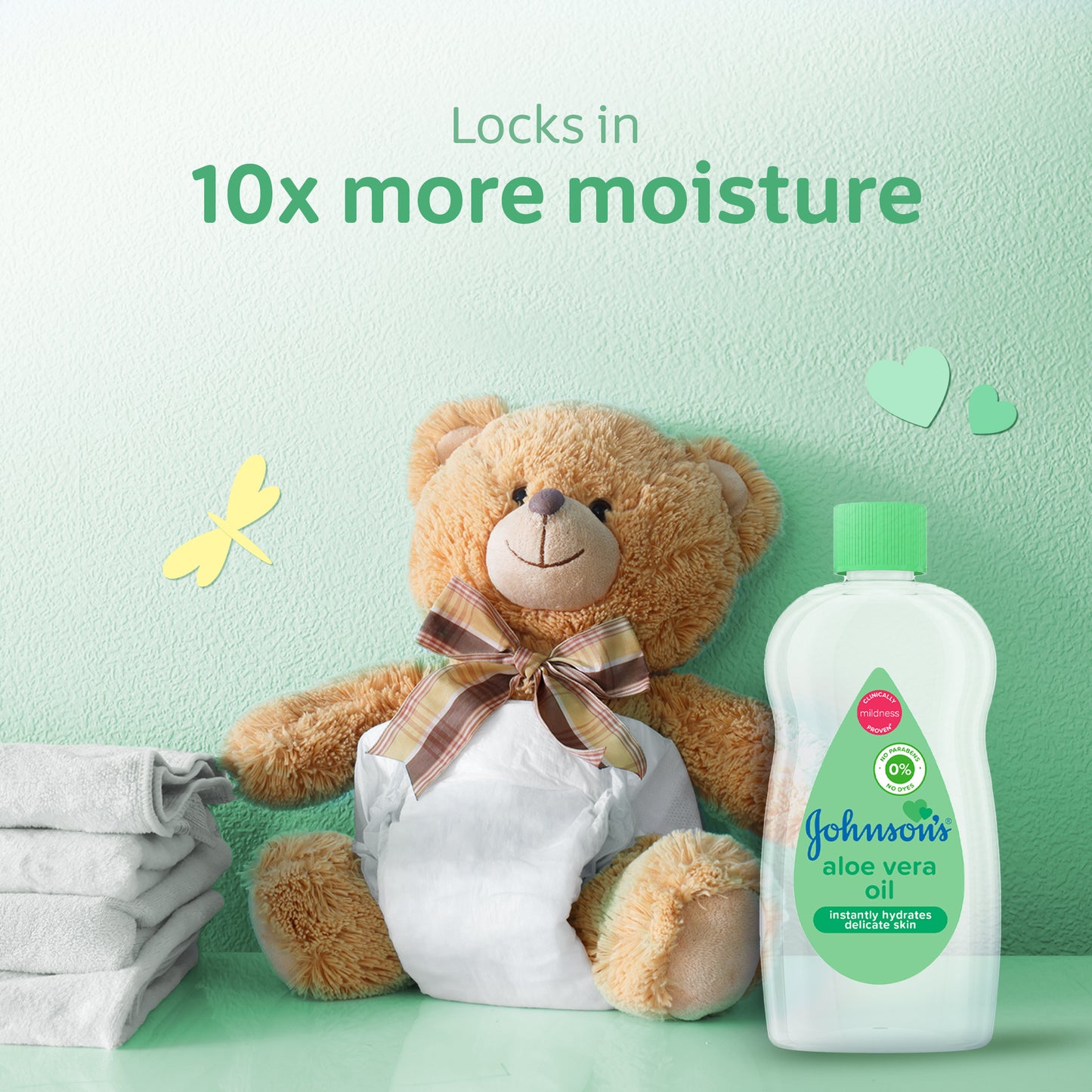 Johnson Baby Oil Aloe Vera 300 ml