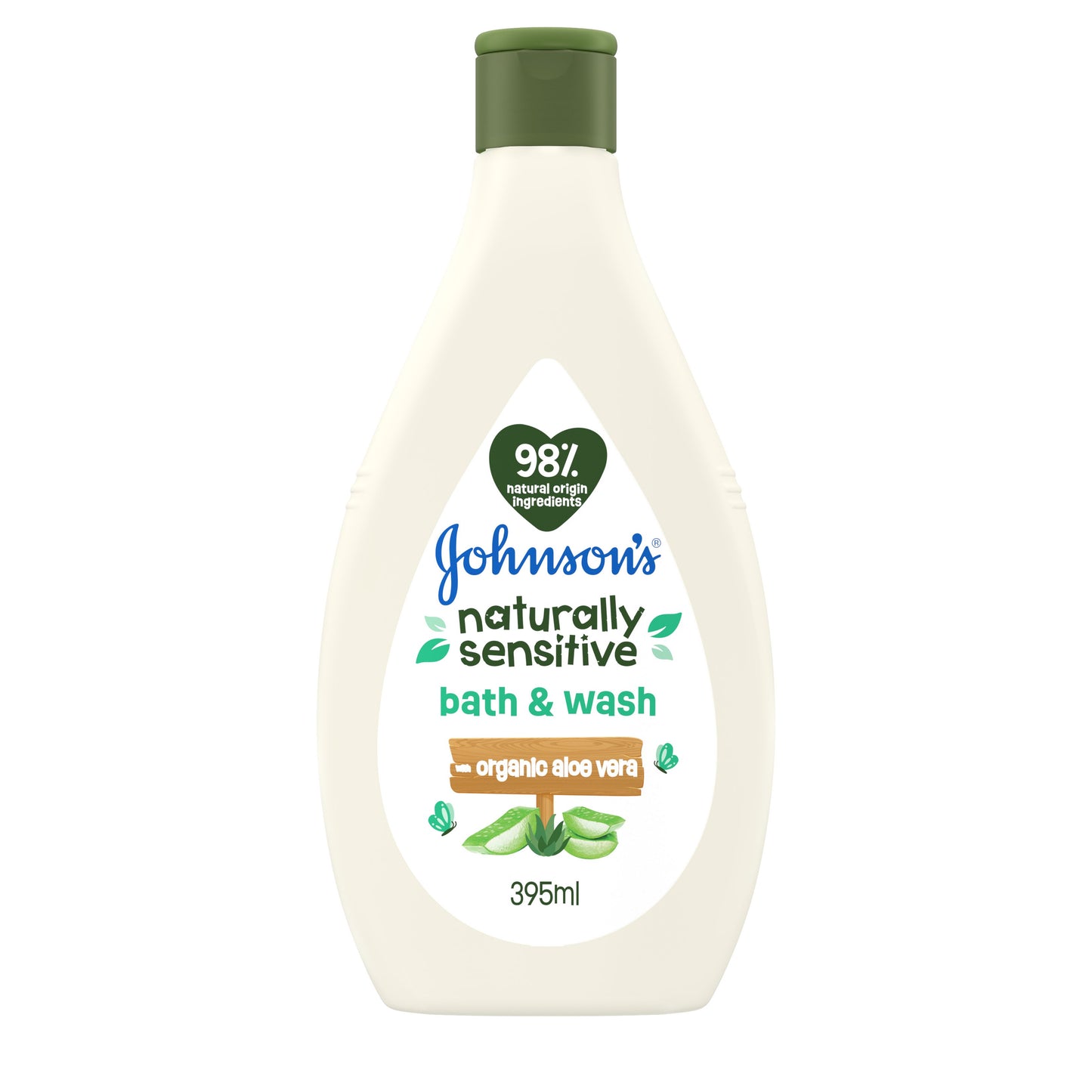 Johnson's Baby Naturals Sensitive Head-to-Toe Wash 395ml 20% Off
