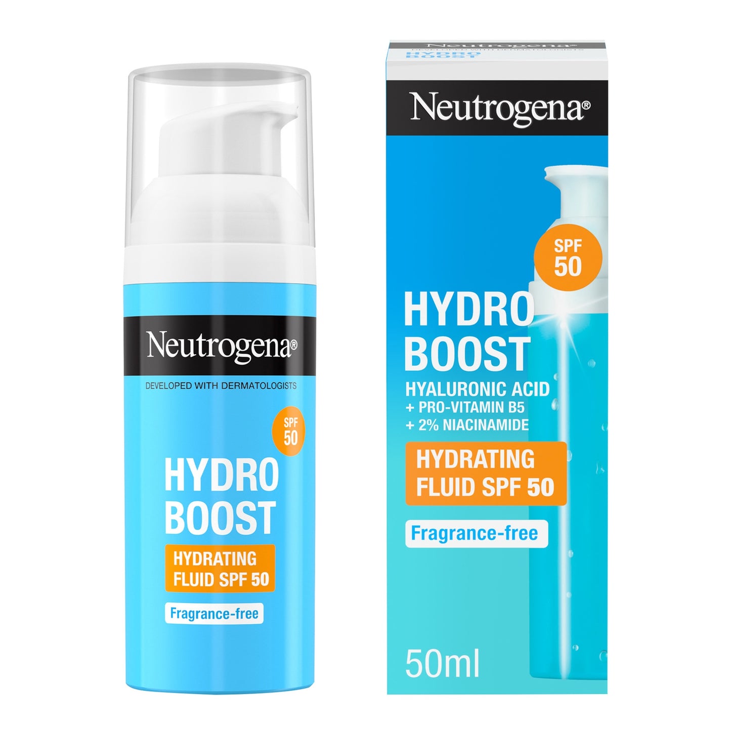 Neutrogena Hydro Boost Hydrating Fluid Spf50 50ml
