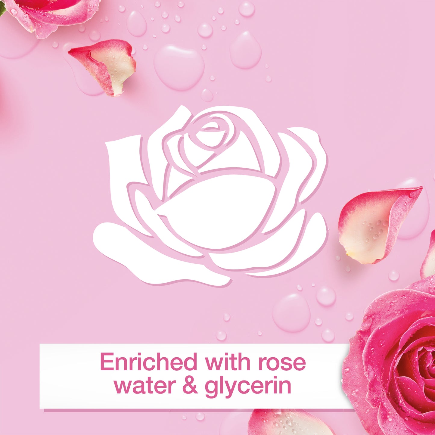 Johnson Vita-Rich Soothing Body Wash with Rose Water 400 ml