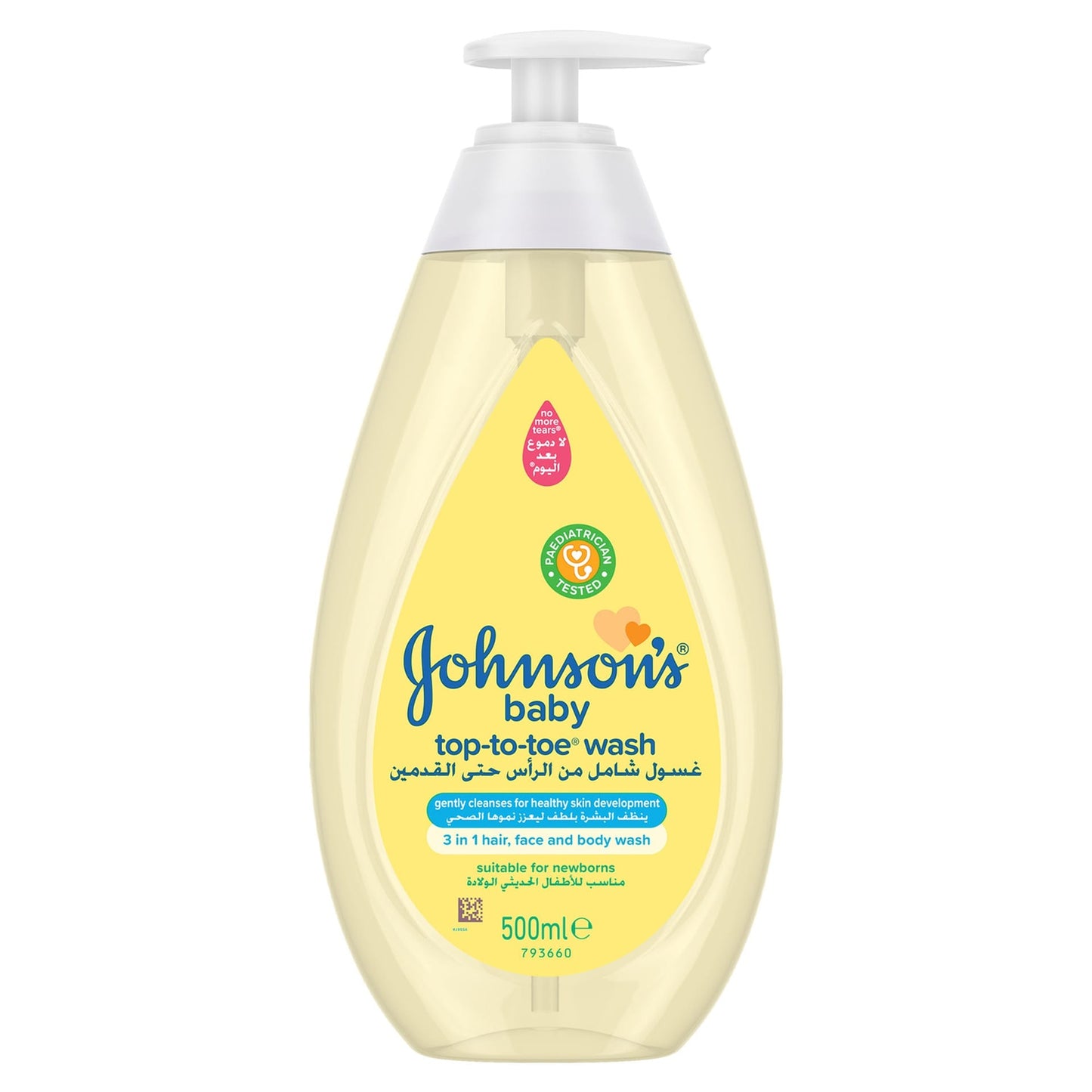 Johnson's Baby Top To Toe Wash 500ml