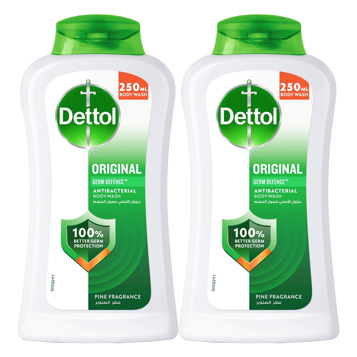 Dettol Shower Gel Original 250mlx2