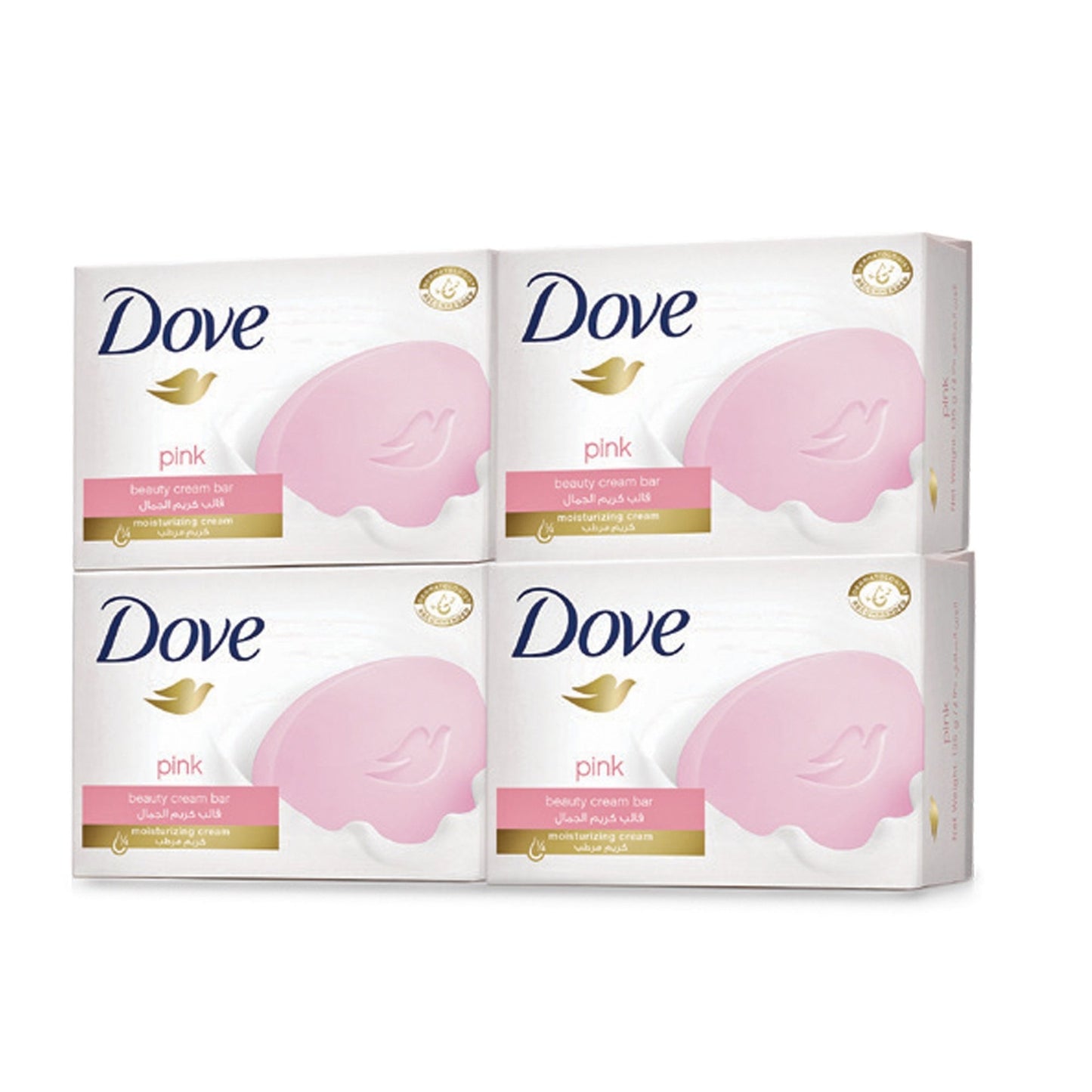 Dove Pink Soap Bar - 4 X 125 G