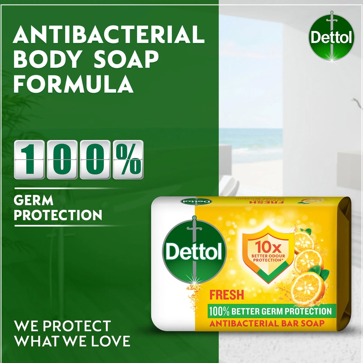 Dettol Soap Fresh 4X120g