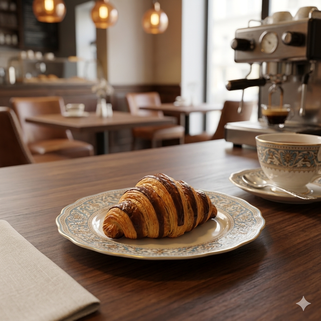 Chocolate Croissant Medium