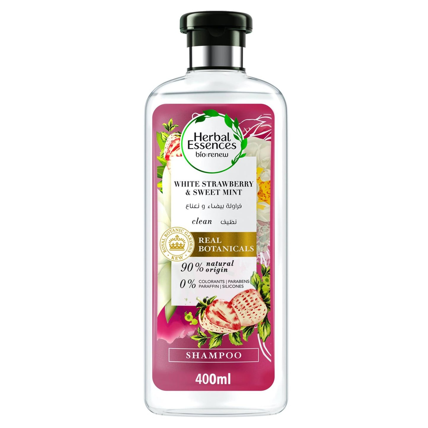 Herbal Essences Bio: Renew White Strawberry & Sweet Mint Shampoo 400 ml