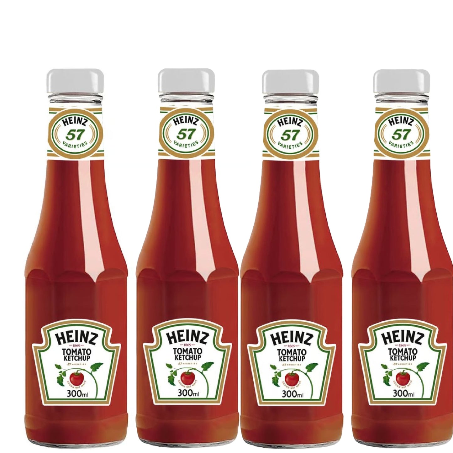 Heinz Tomato Bottle Ketchup 4x300g