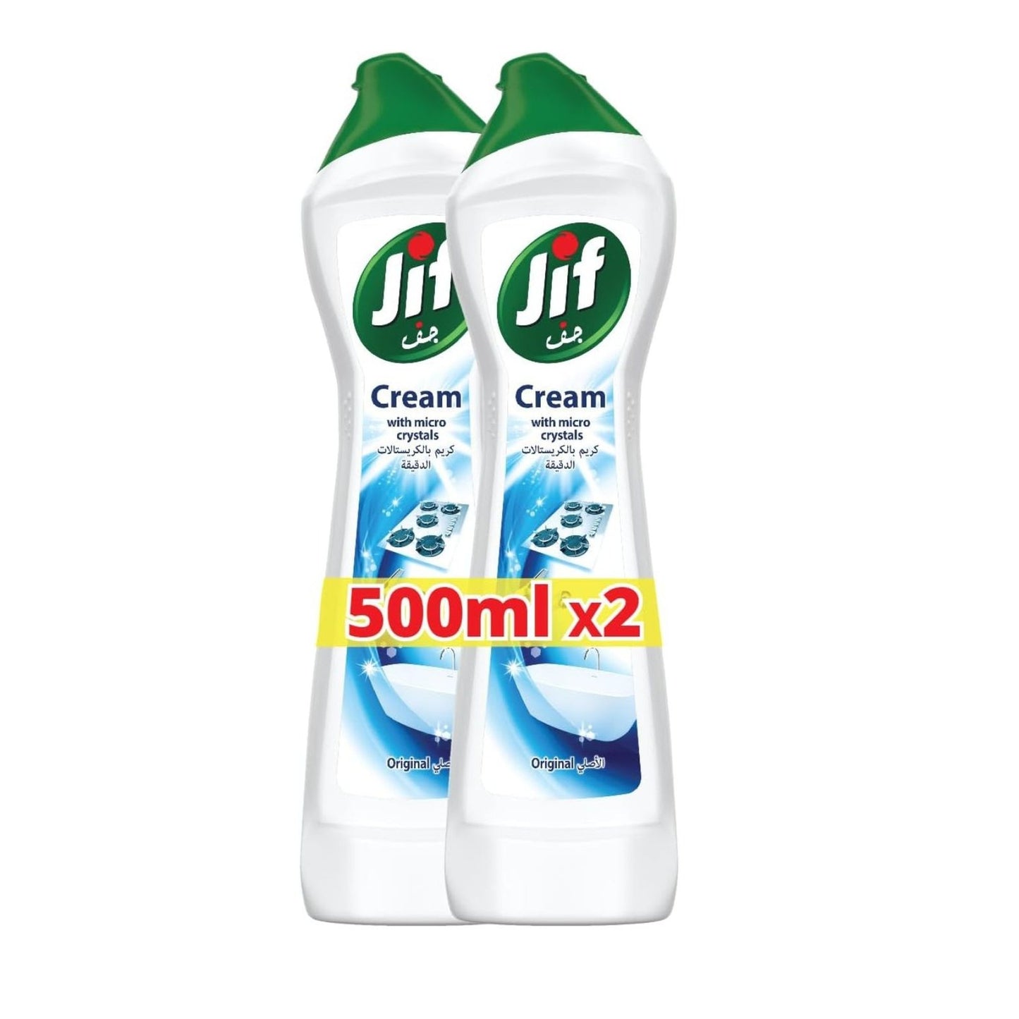 Jif Cream Cleaner Original 500 Ml X2