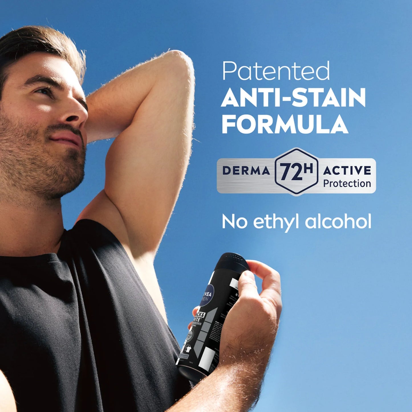 NIVEA Men Black & White Invisible Original 150 ml