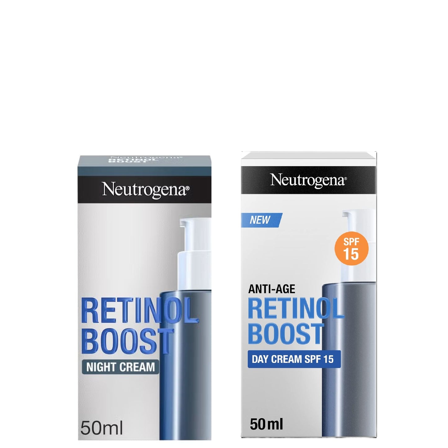 Neutrogena Retinol Boost Day Cream + Night Cream pack 20% Off