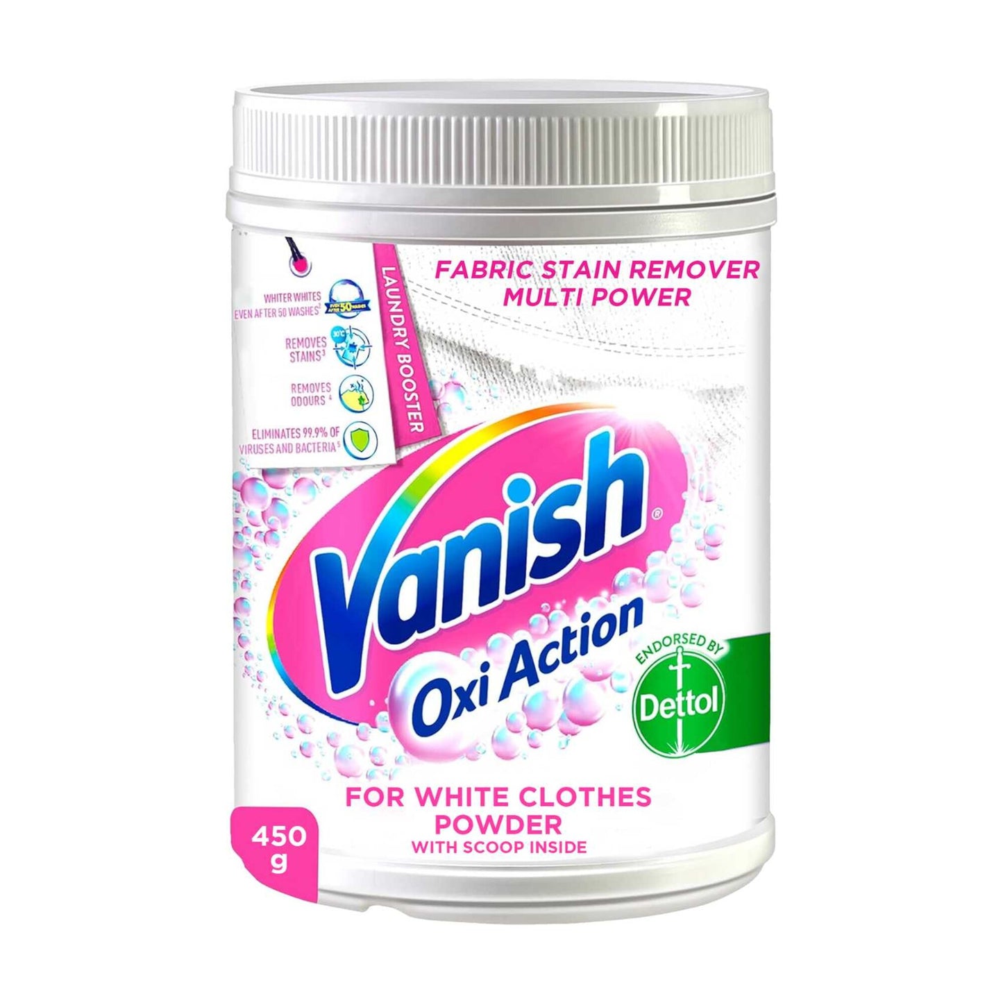 Vanish Oxi Action Crystal White Powder 450g