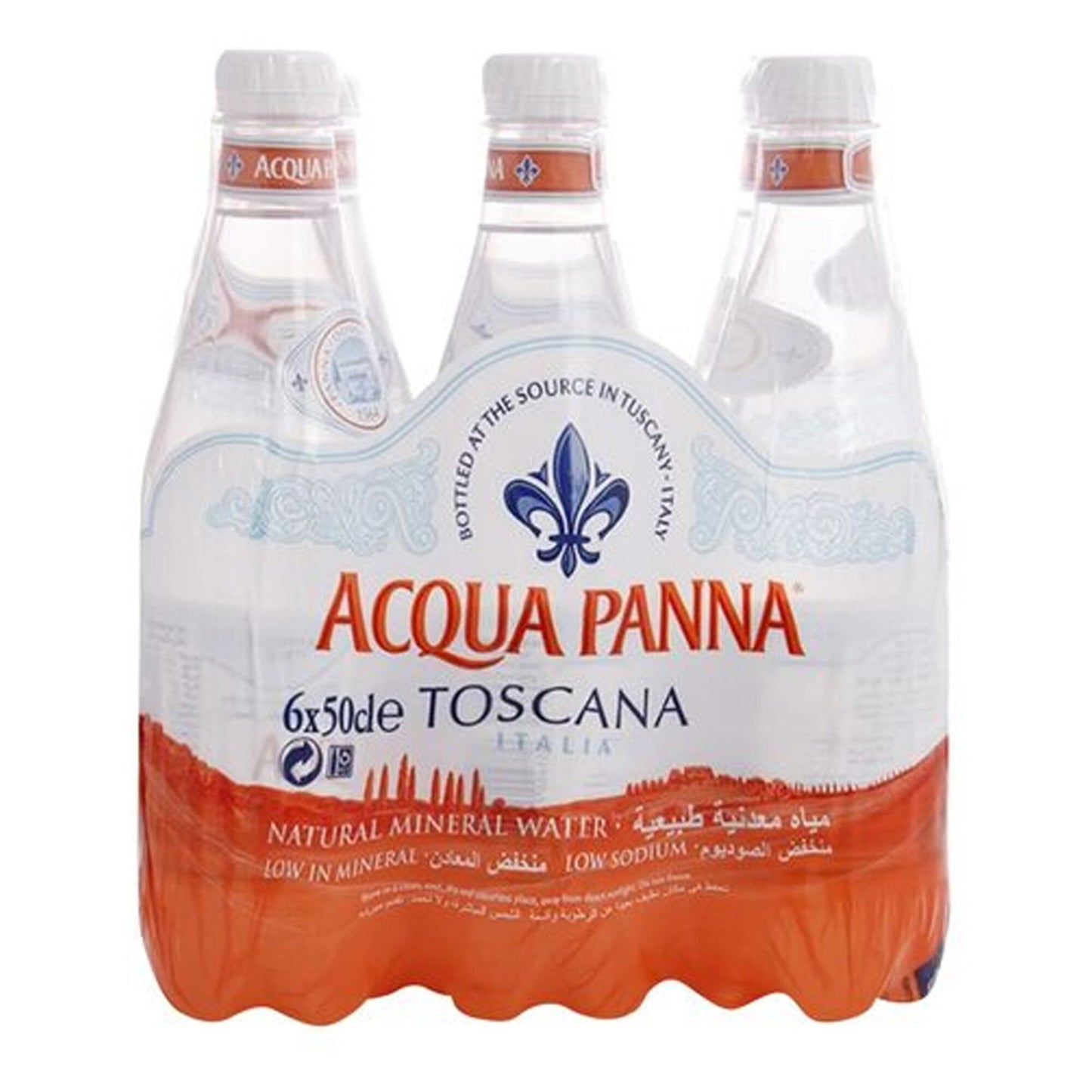 Acqua Panna Natural Mineral Water 6x500 ml