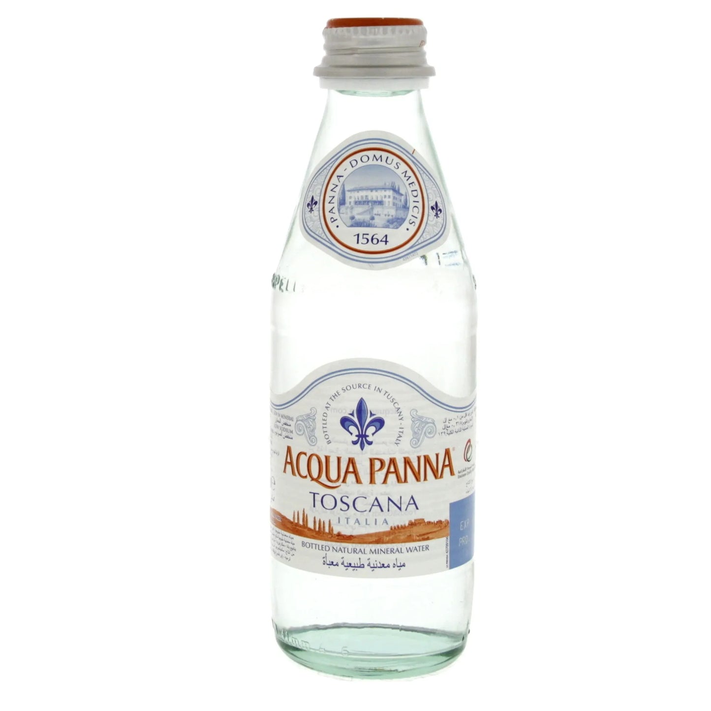 Acqua Panna Natural Mineral Water Glass Bottle 250 ml