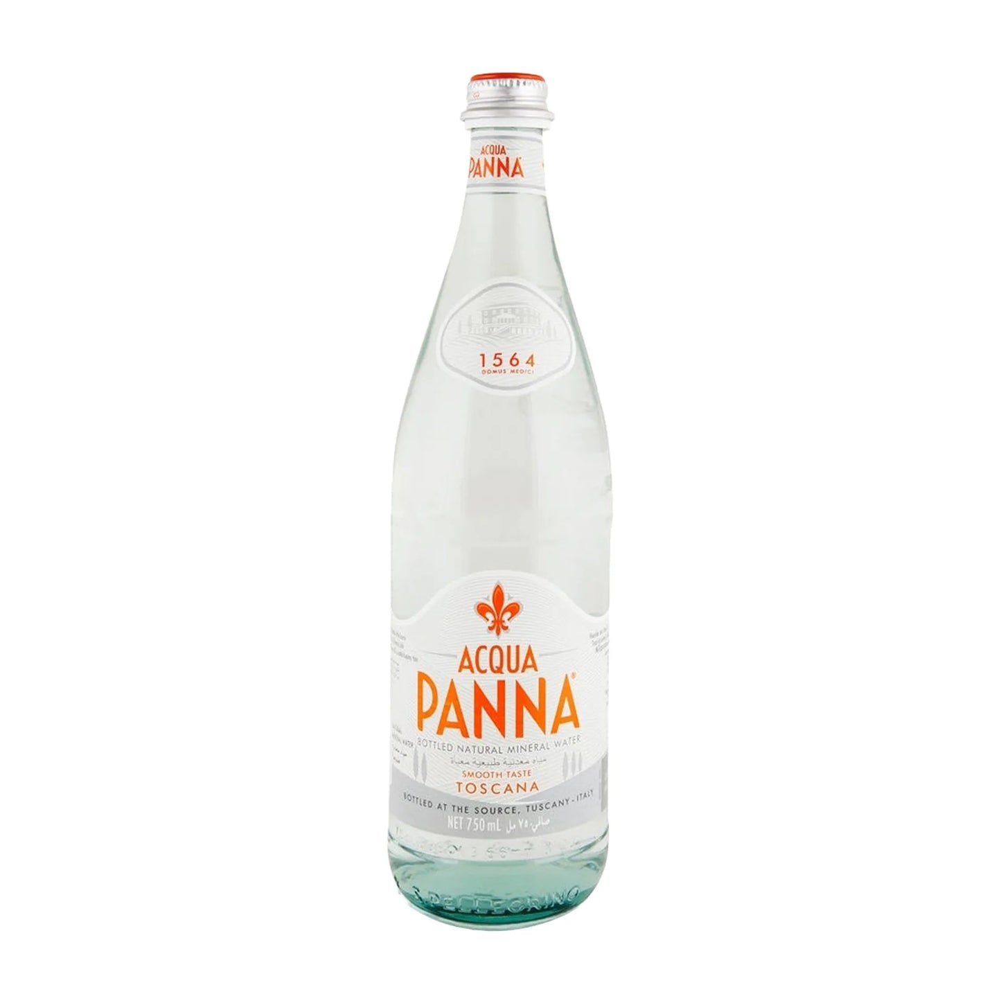Acqua Panna Natural Mineral Water Glass Bottle 750 ml