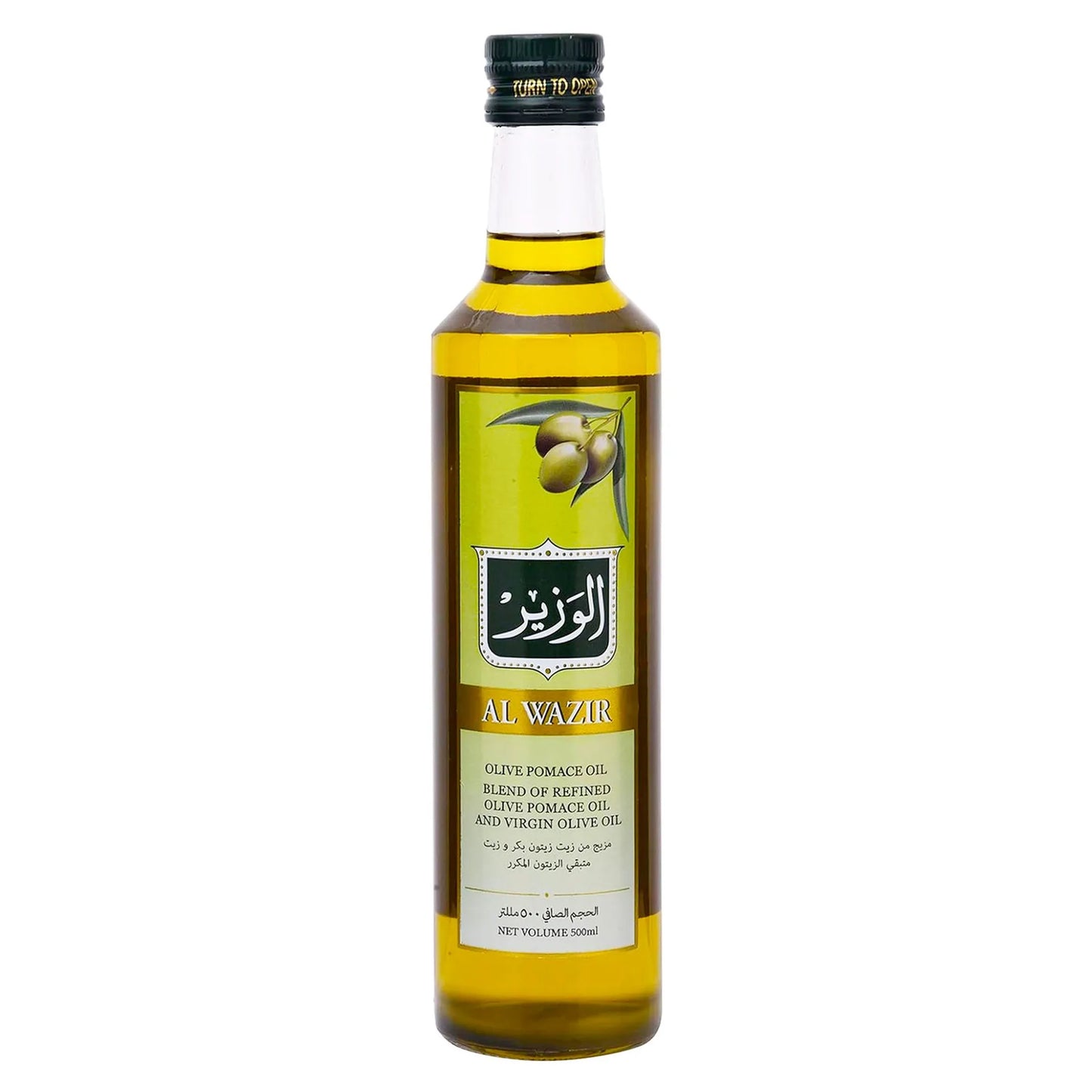 Al Wazir Olive Pomace & Virgin Olive Oil Blend 500 ml