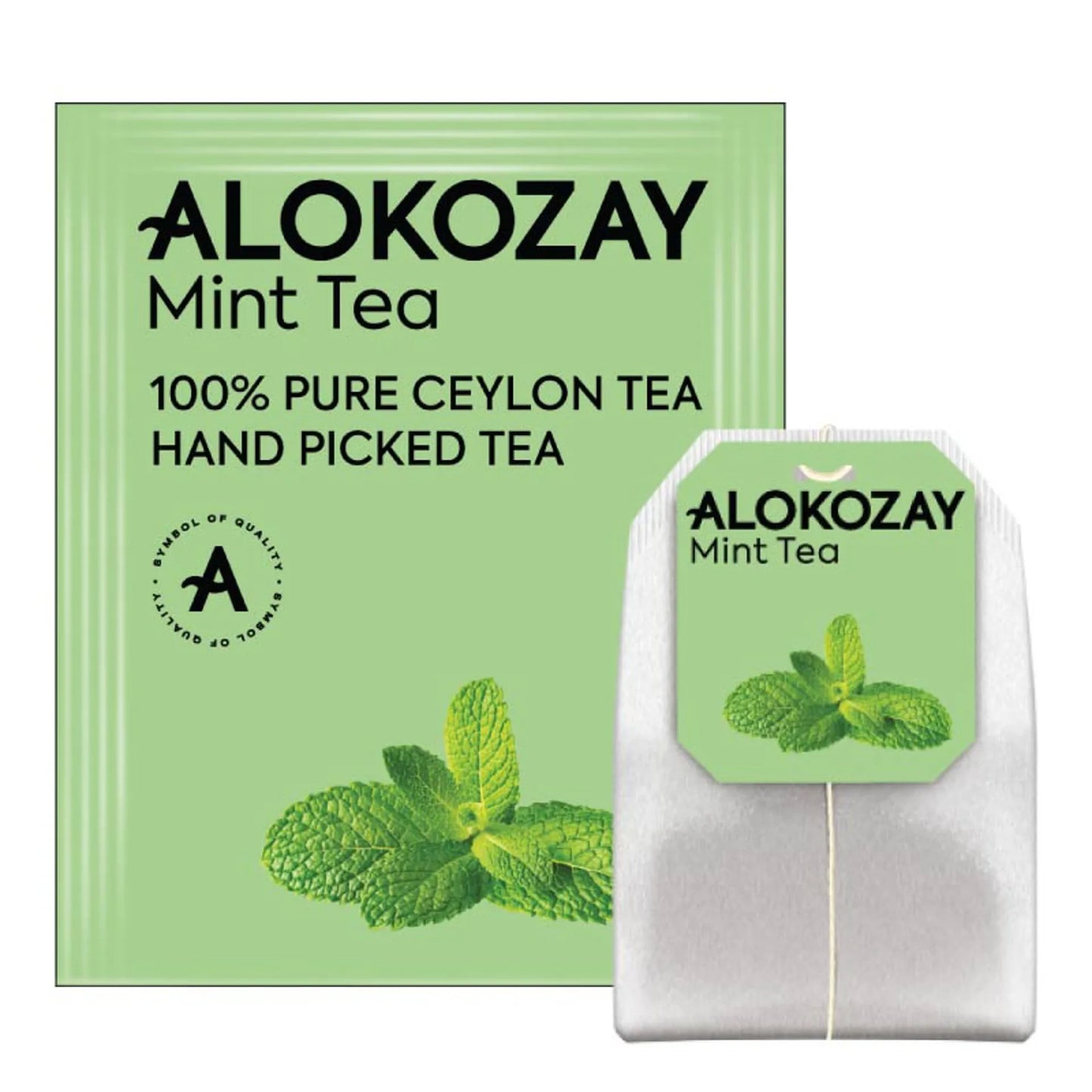 Alokozay Mint Ceylon Tea Bags 25 per pack