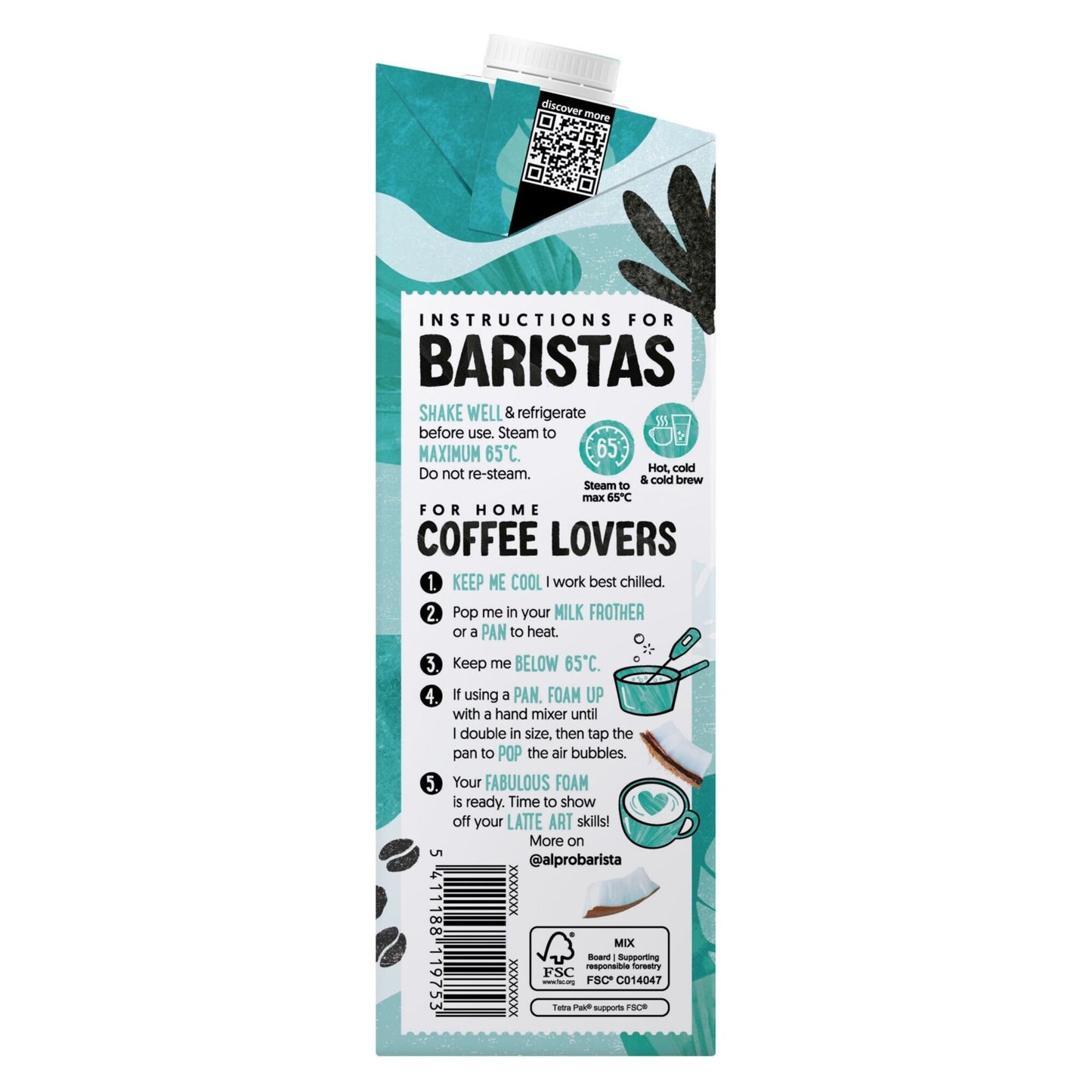 Alpro Barista Coconut Milk with Soy 1 L