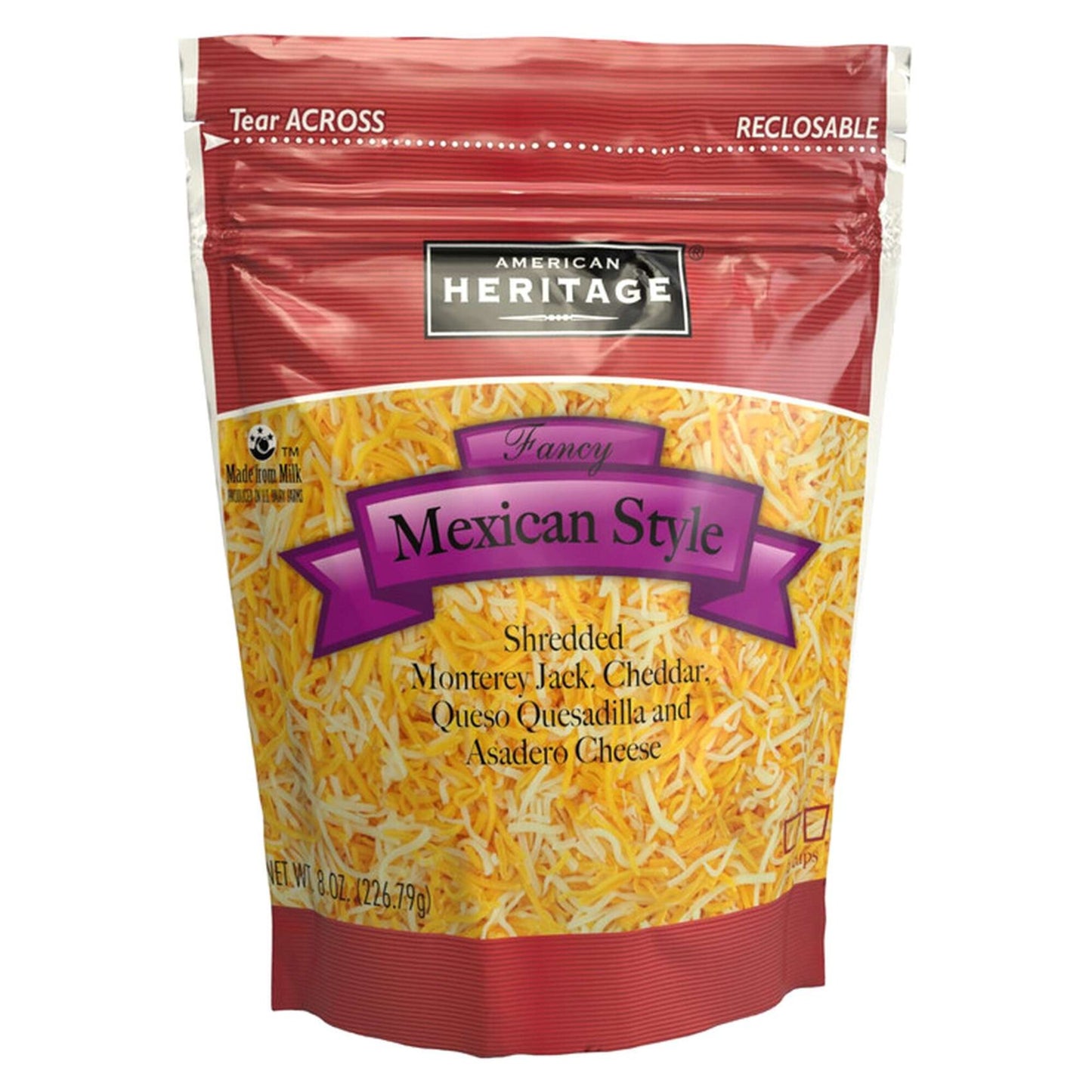 American Heritage Mexican Style Shredded Cheese 227g