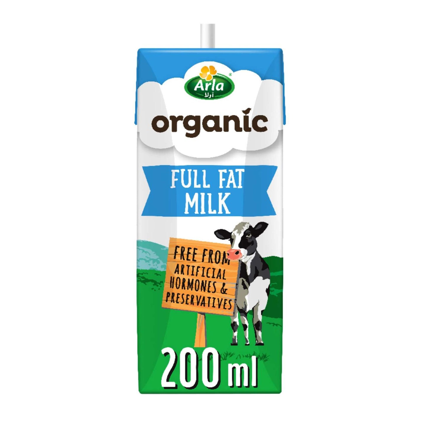 Arla Organic Long Life Full Fat Milk 200 ml
