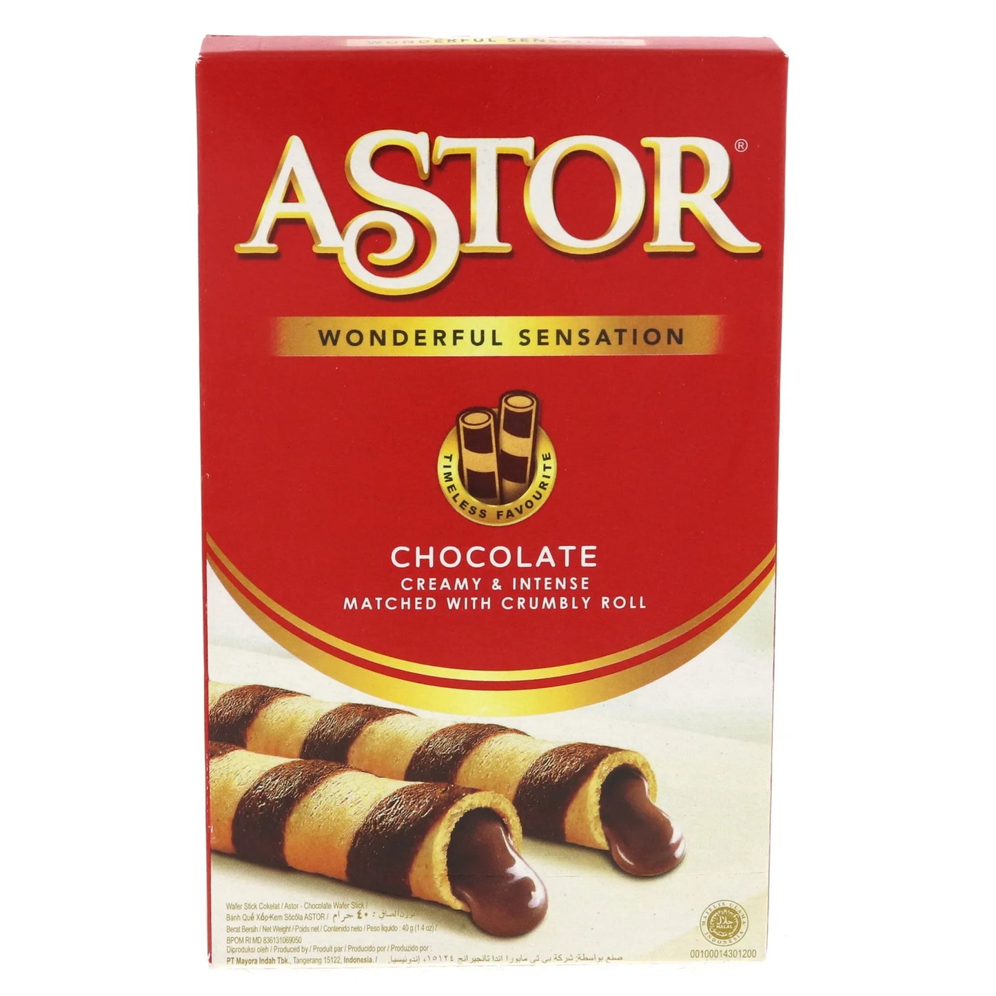 Astor Chocolate Wafer Stick 40 g