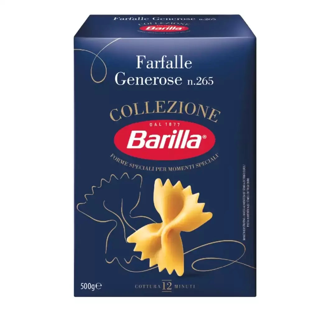 Barilla Collezione Farfalle Generose Pasta No.265 500 gr