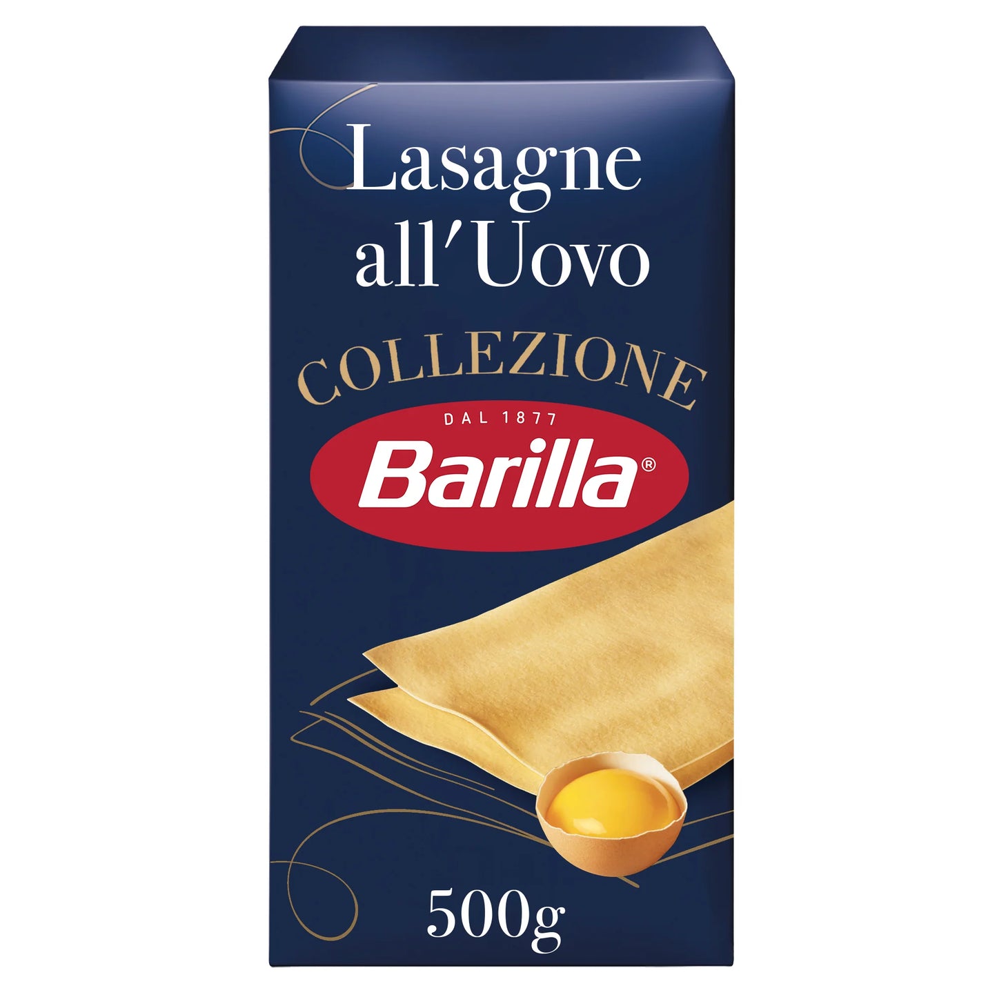 Barilla Pasta Collezione Egg Lasagna No.199 500 gr