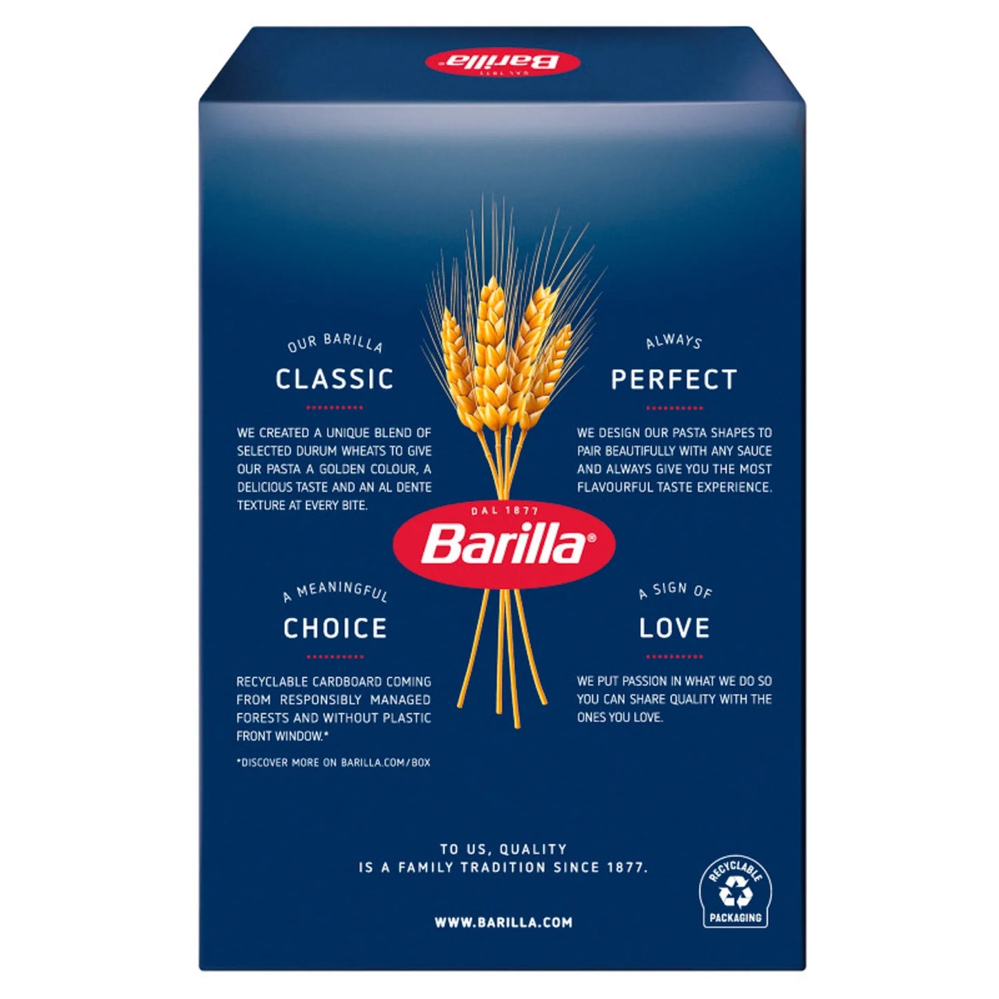 Barilla Pasta Tortiglioni No.83 500 gr