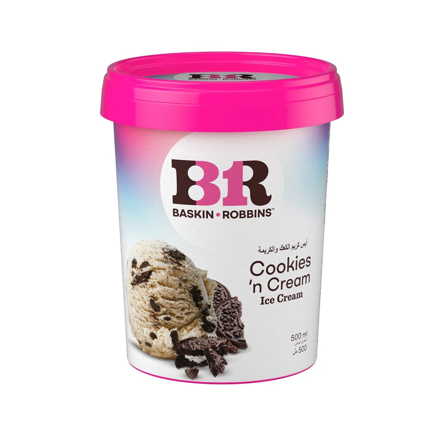 Baskin Robbins Cookies n Cream Ice Cream 500 ml