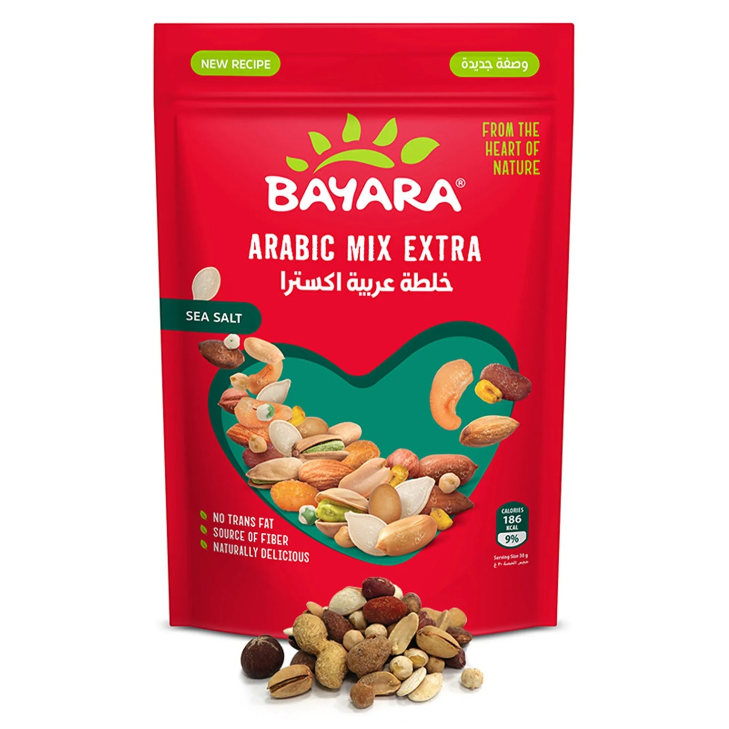 Bayara Extra Sea Salted Arabic Mixed Nuts 150 gr