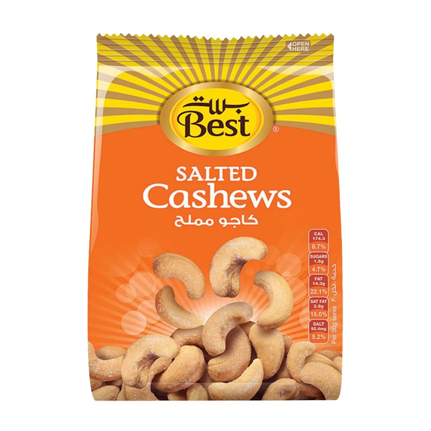 Best Salted Cashews 150 gr
