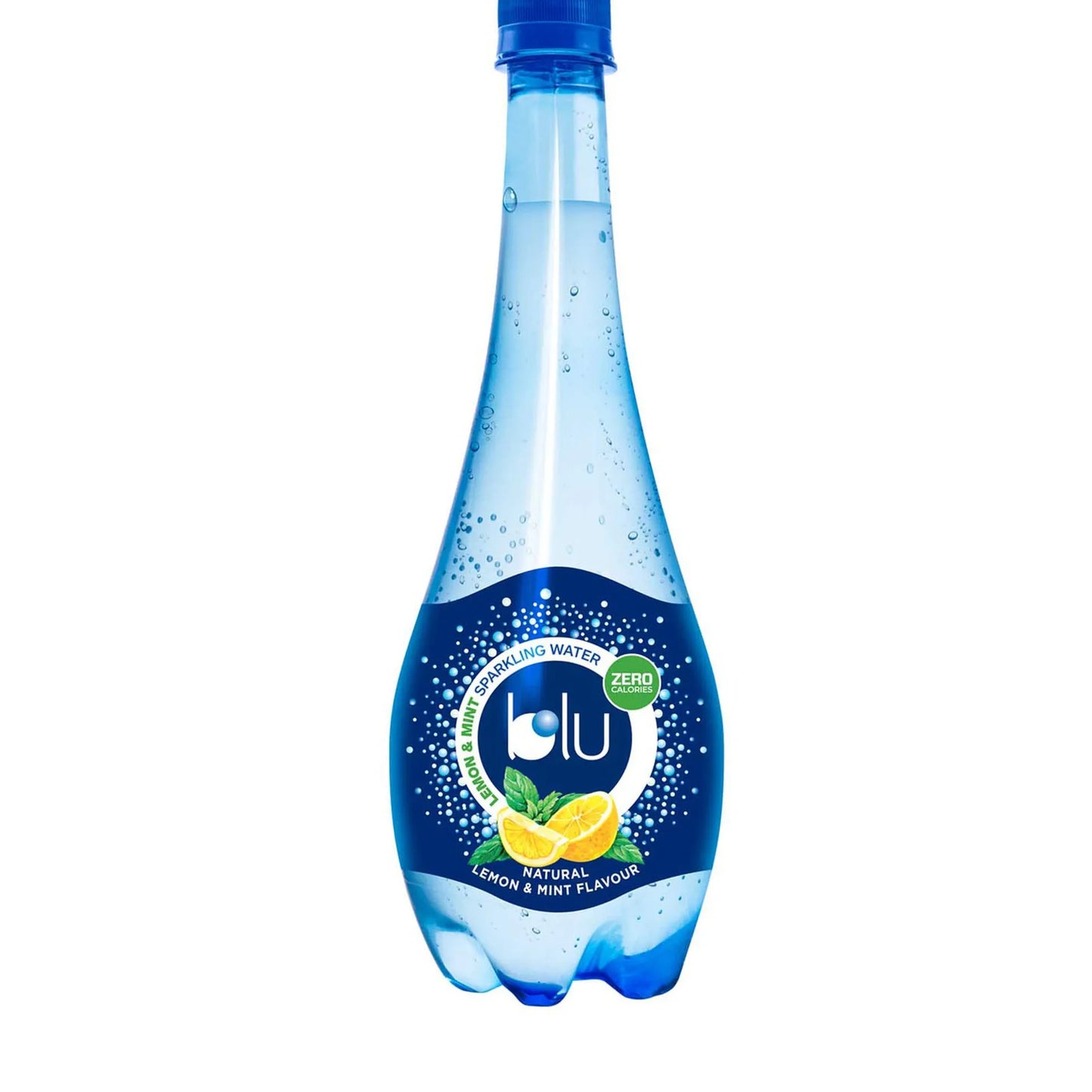 Blu Sparkling Water Lemon & Mint Flavor 500 ml