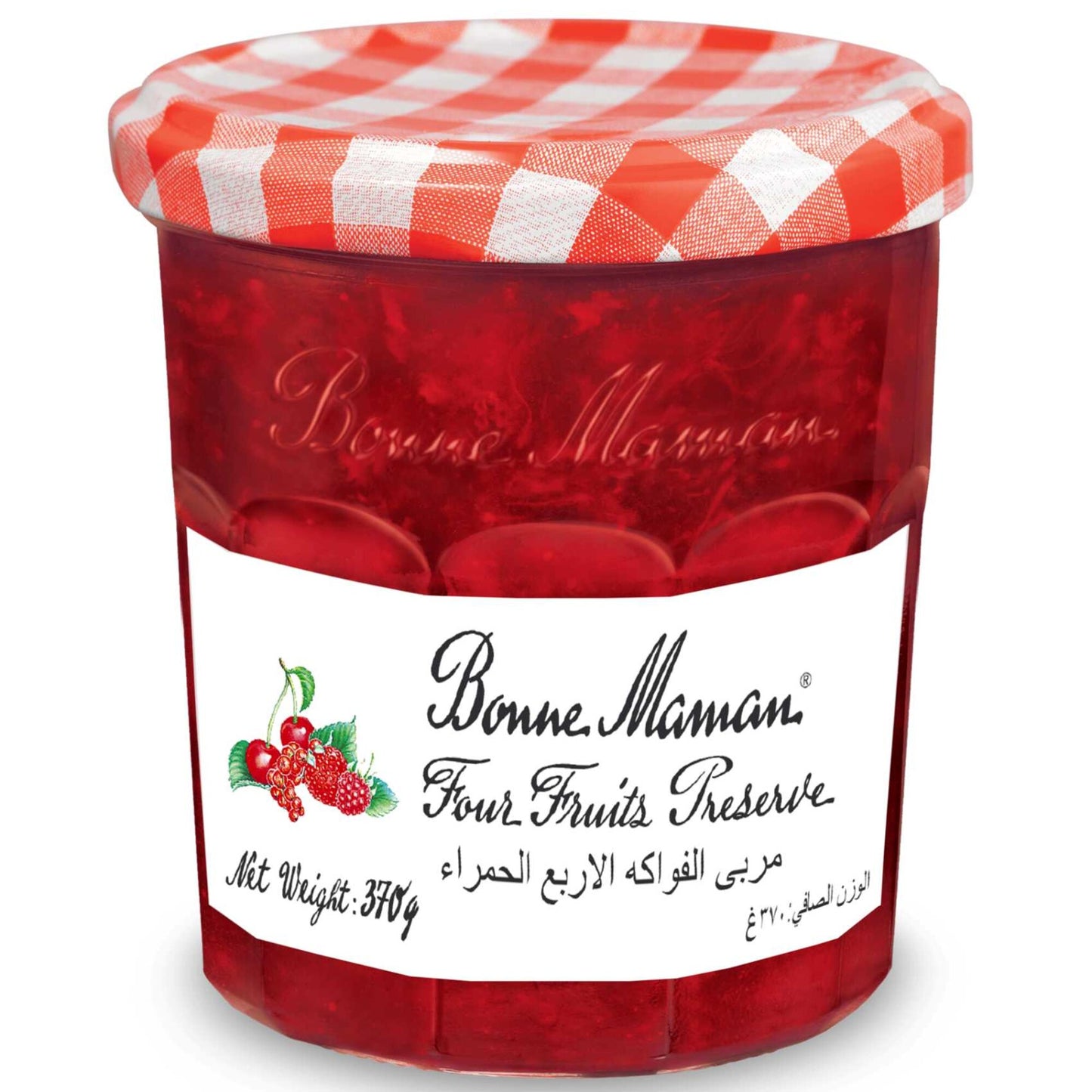 Bonne Maman Four Fruit Jam 370 gr
