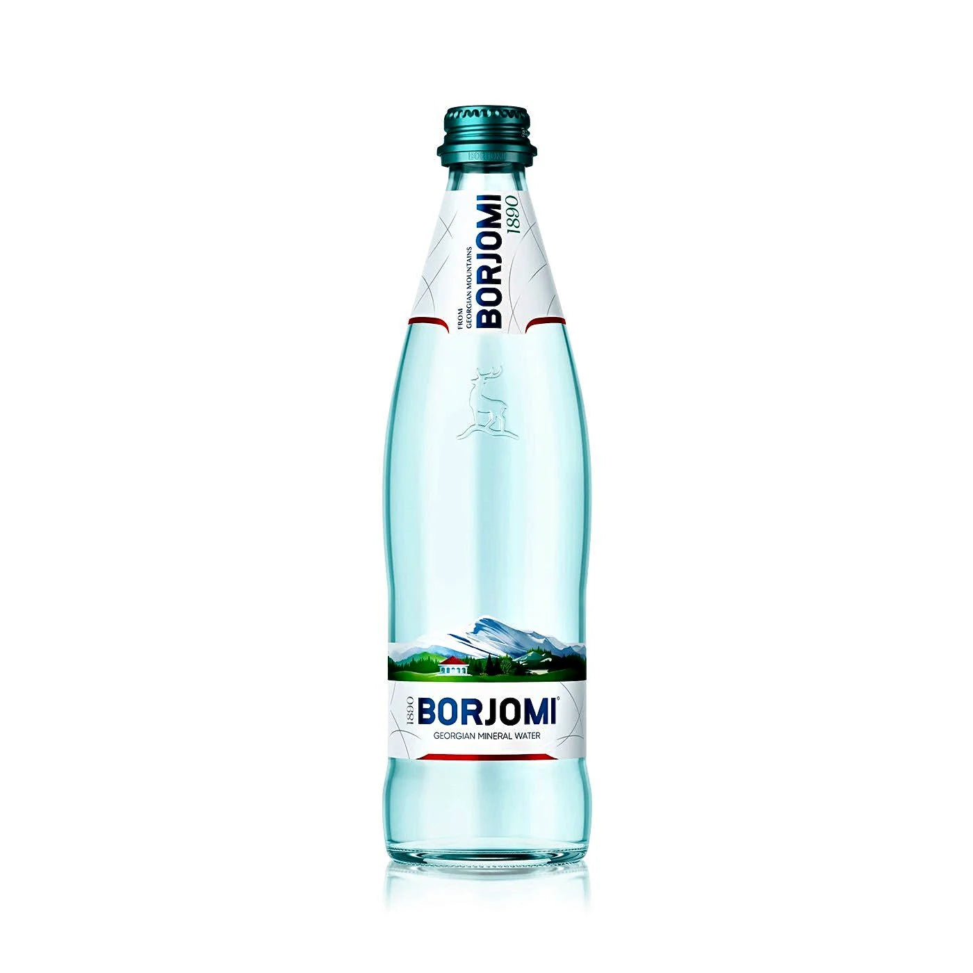 Borjomi Georgian Mineral Water Glass Bottle 330 ml