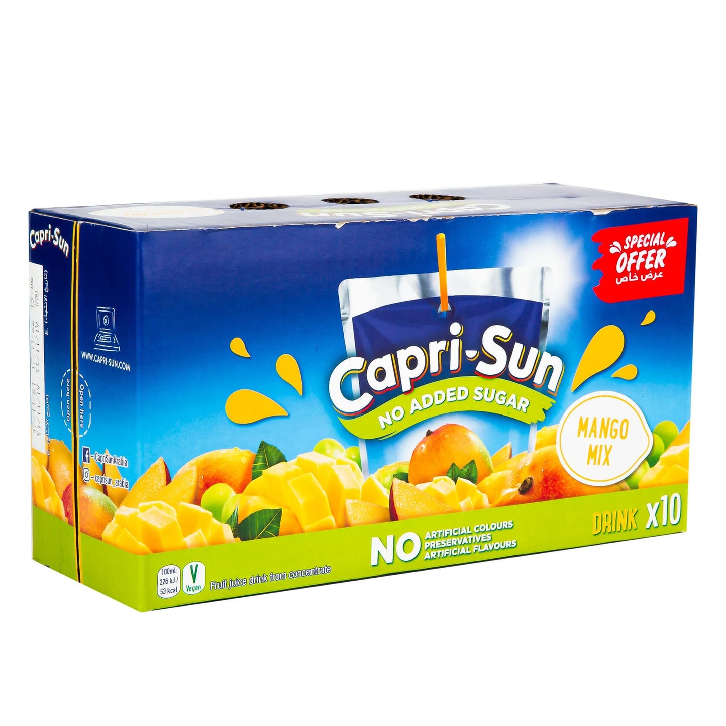 Capri-Sun Long Life Mango Mixed Juice 10x200 ml