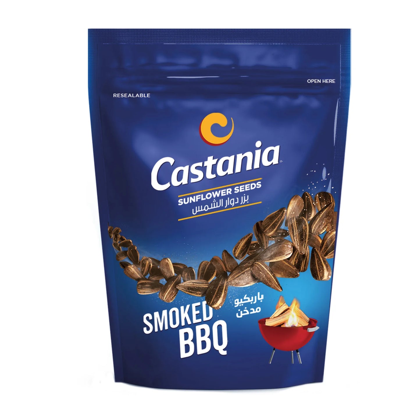 Castania Smoked Sunflower Seeds BBQ Flavor 150 gr