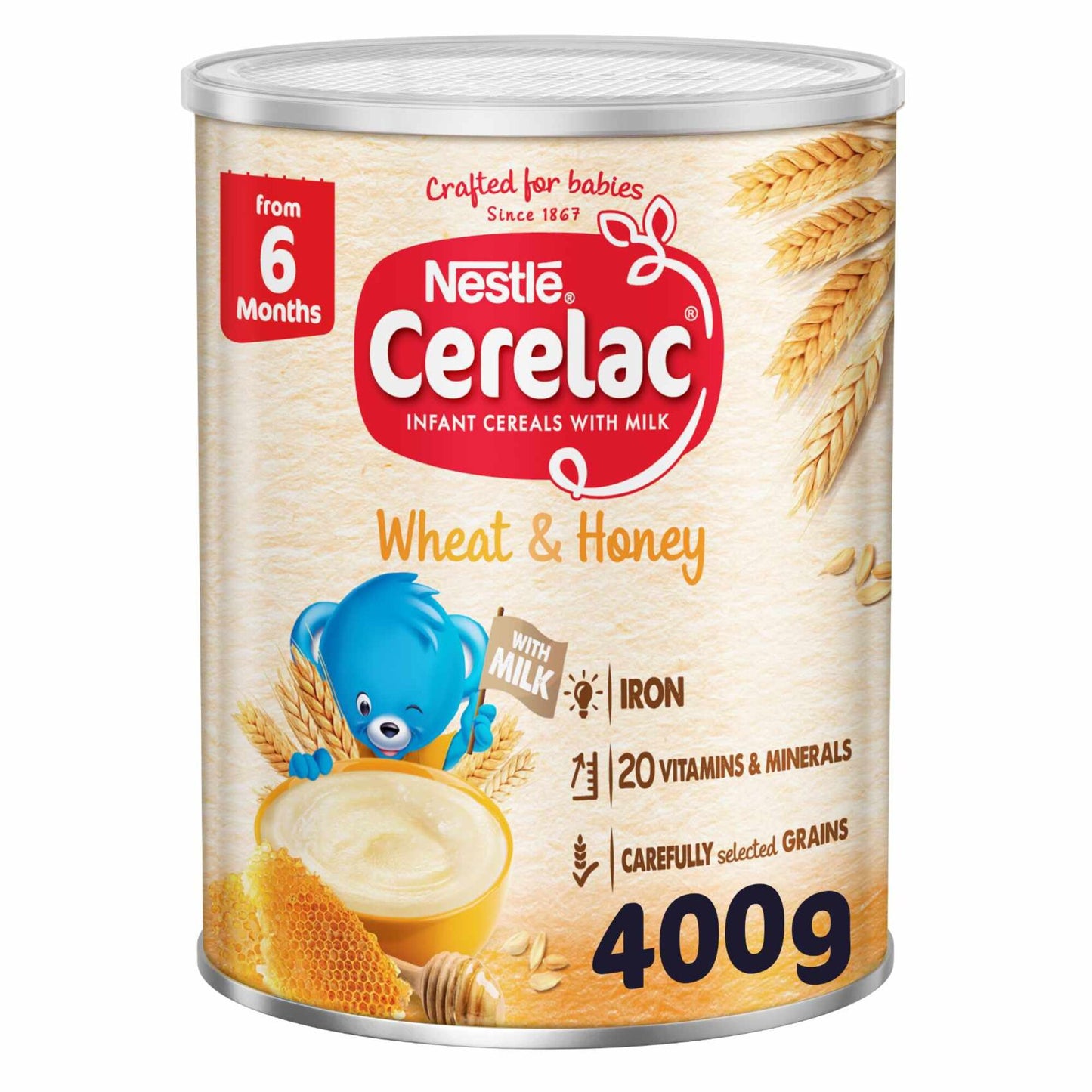 Cerelac Infant Cereal Wheat & Honey 400g