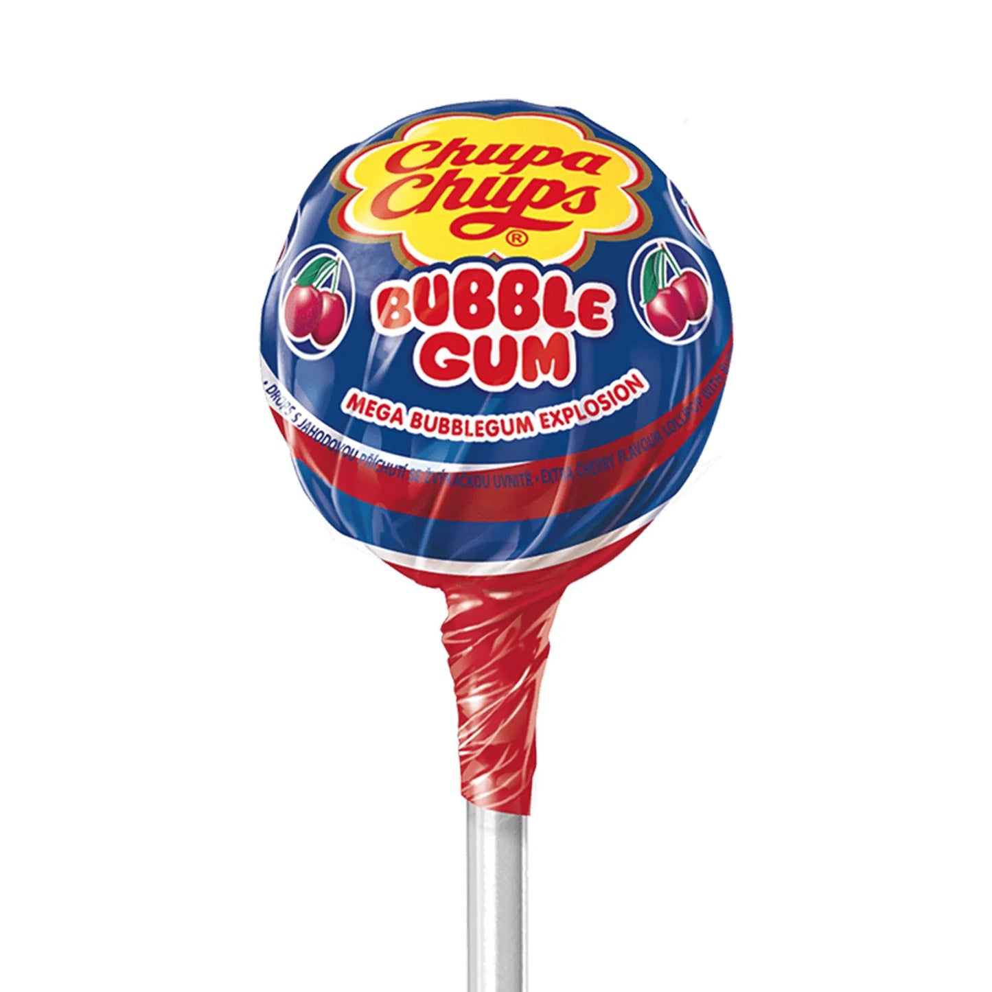 Chupa Chups Bubbly Lollipop Cherry Flavor 16 gr