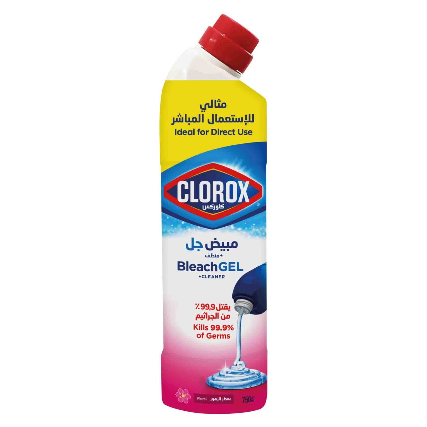 Clorox Bleach Gel Floral Scent 750 ml