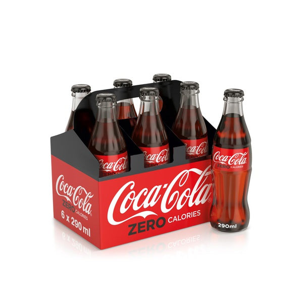 Coca Cola Regular Glass Bottles 6x290 ml