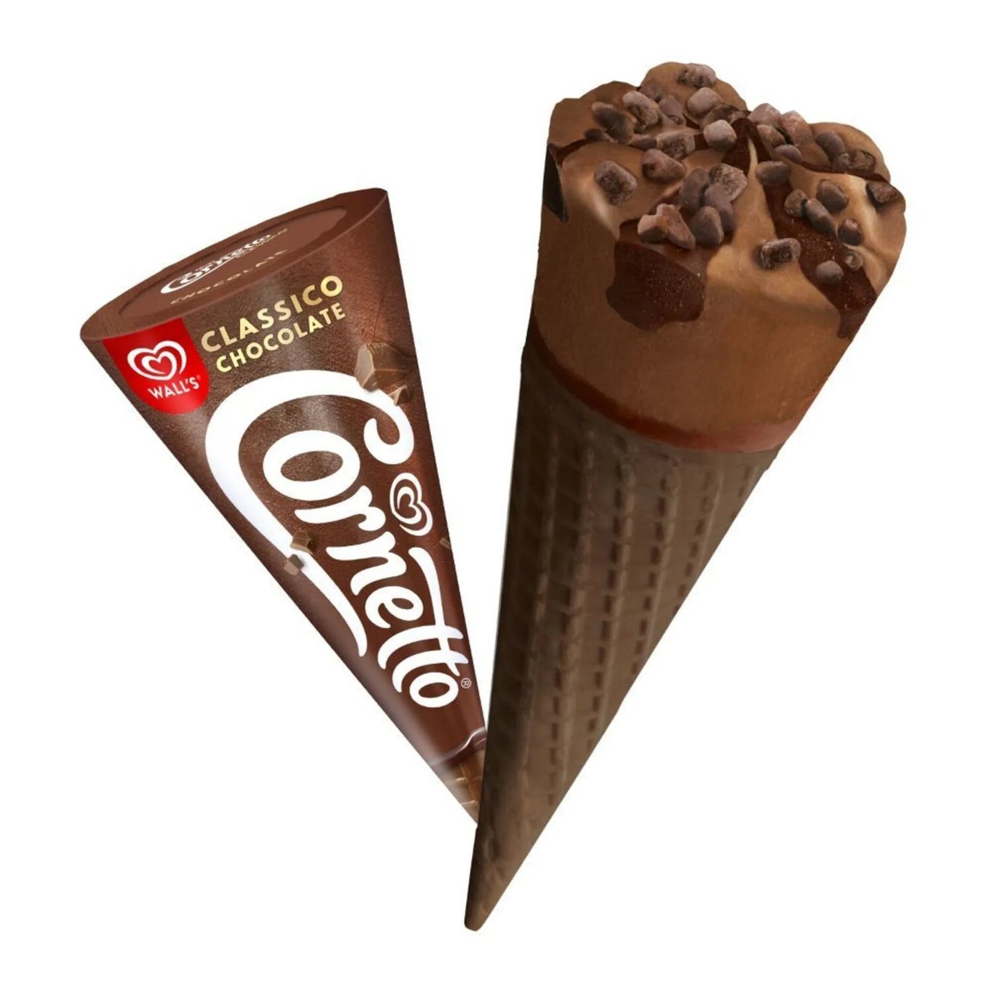 Cornetto Classico Chocolate Ice Cream Cone 125 ml