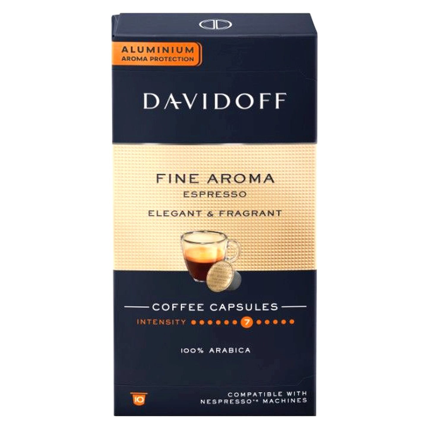 Davidoff Fine Aroma Espresso Coffee Capsules 10 coffee capsules
