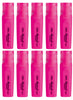 Deli Delight 1-5mm Pink Ink Highlighters - non toxic 10 per pack