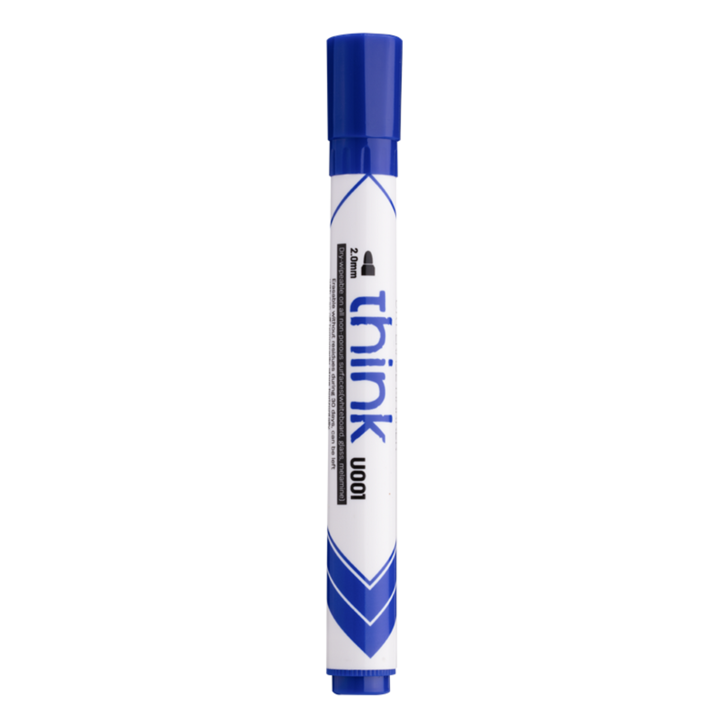 Deli Think 2 mm Blue Ink Dry Erase Marker 1 pcs