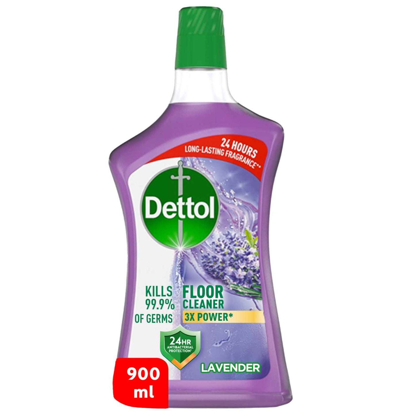 Dettol Antibacterial Power Floor Cleaner Lavender Scent 900 ml