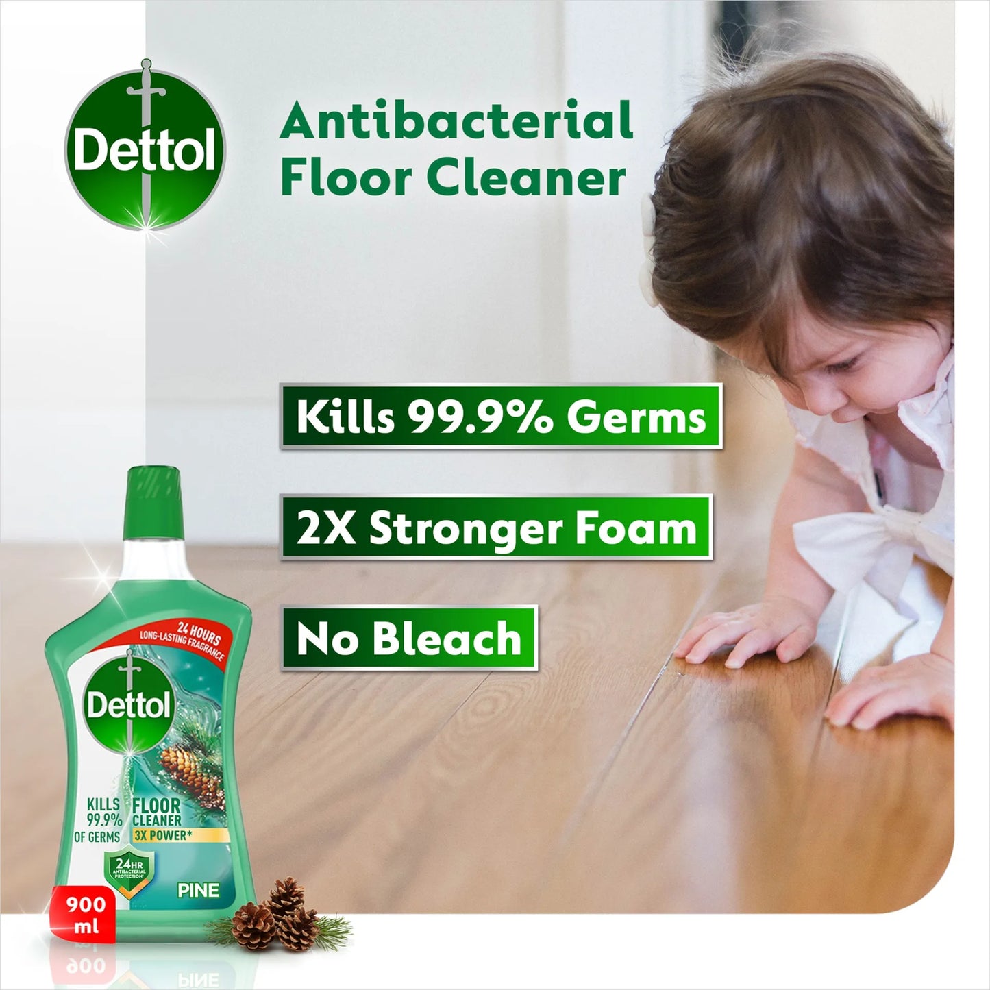 Dettol Multipurpose Cleaner Pine 2x900ml