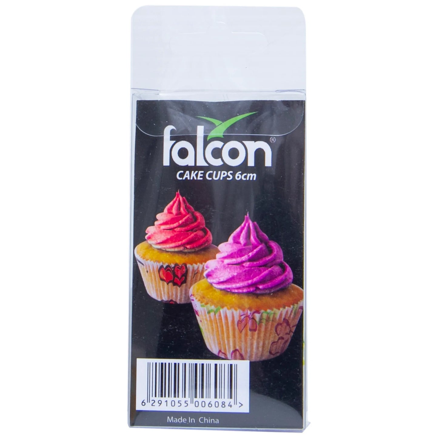 Falcon White Blueberry Print 6cm Cupcake Cases 200 per pack
