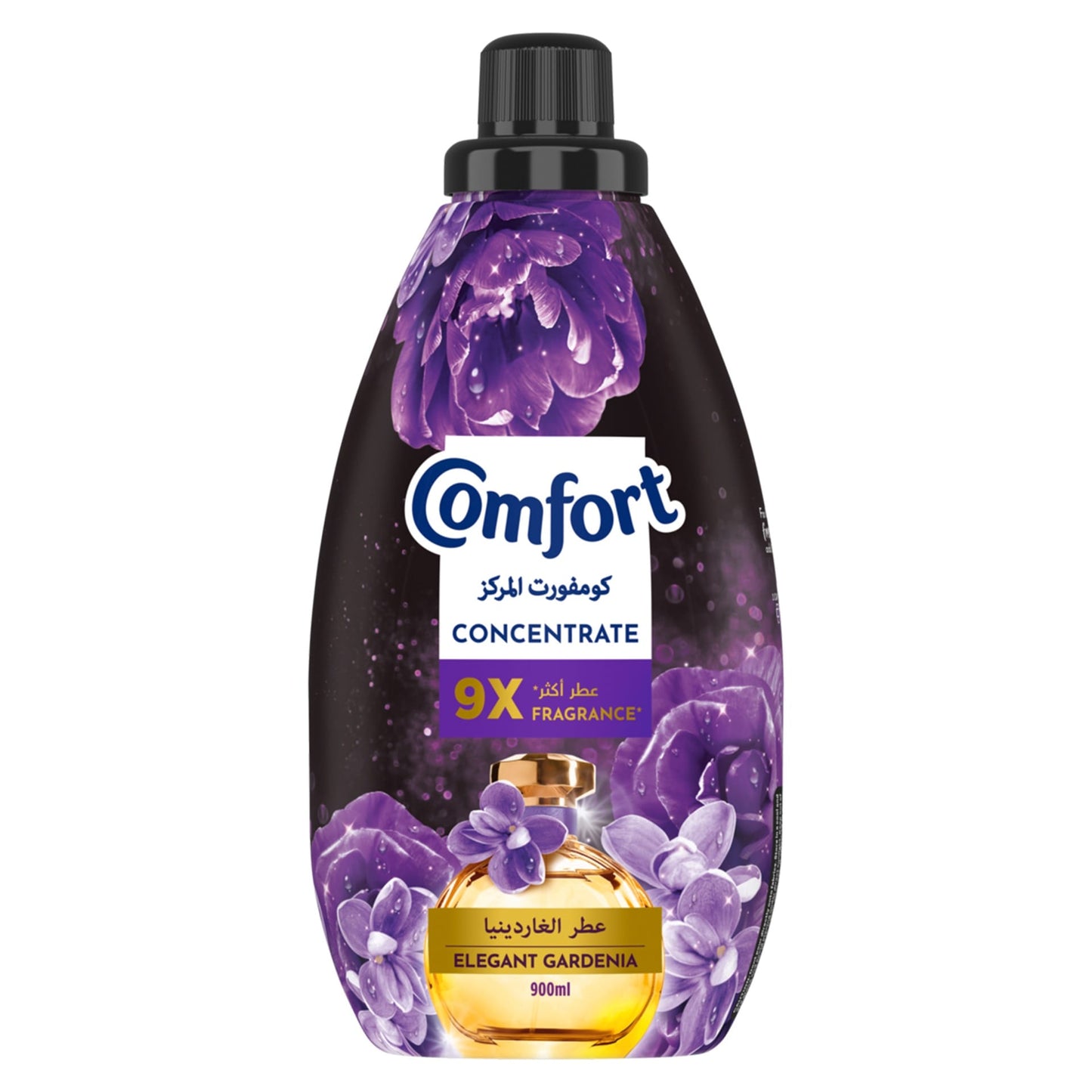 Comfort Concentrate Fabric Softener Elegant Gardenia 9x Fragrance 900 ml