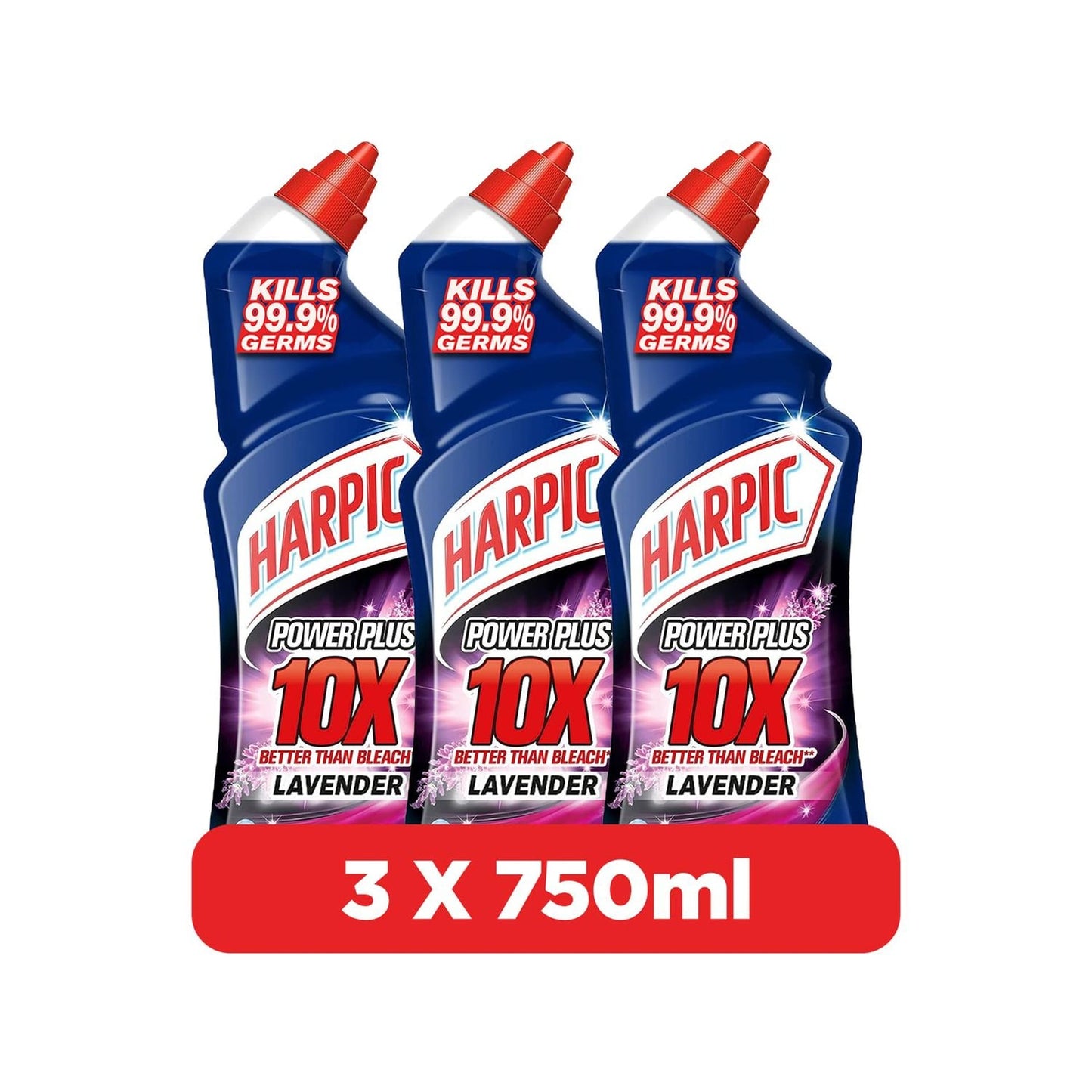 Harpic PP Lavender 3 x 750ml