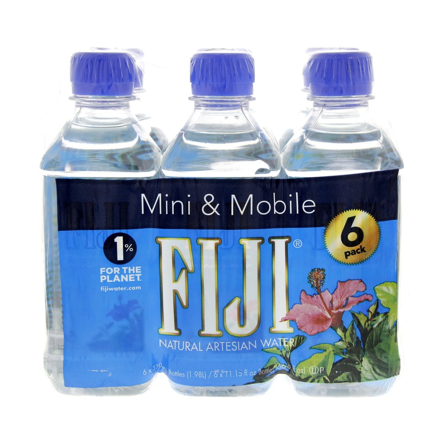 Fiji Natural Artesian Mineral Water 6x330 ml