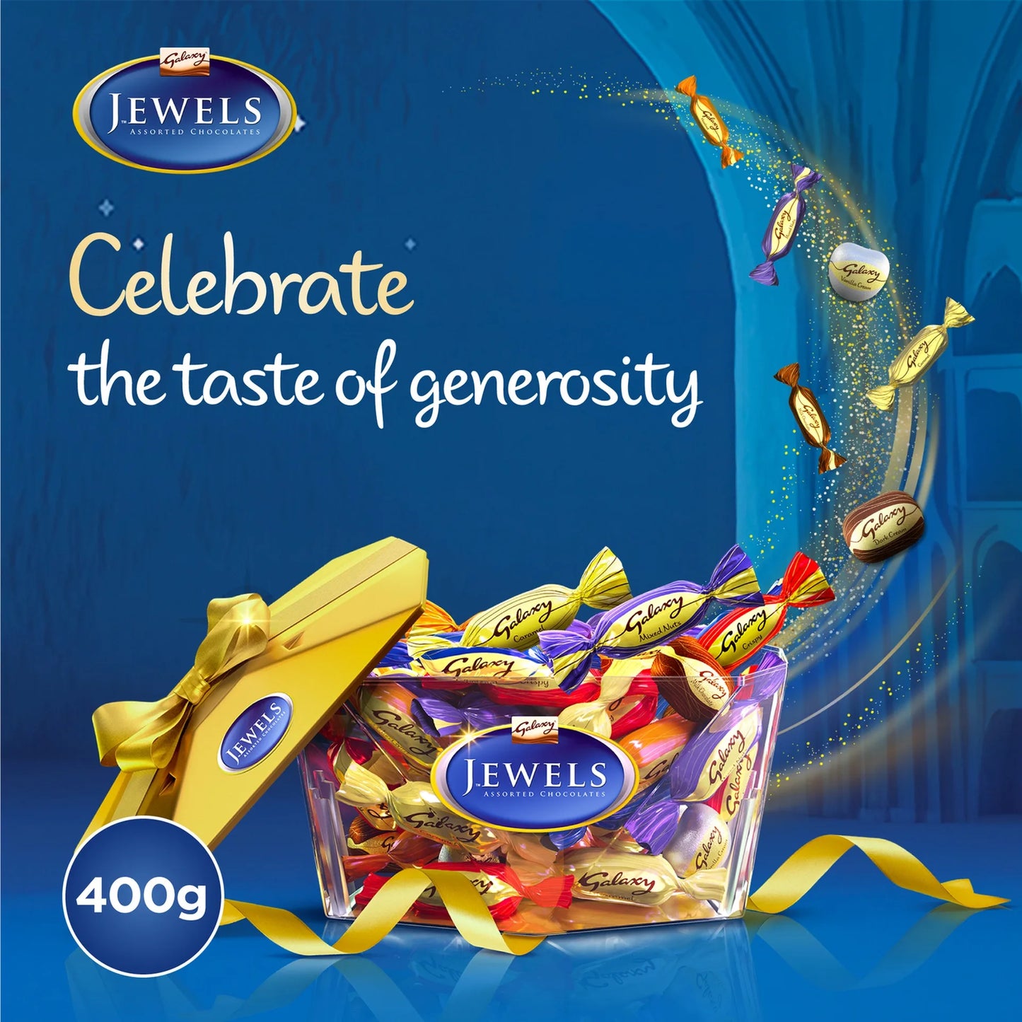 Galaxy Jewels Assorted Chocolate Bites 400 gr